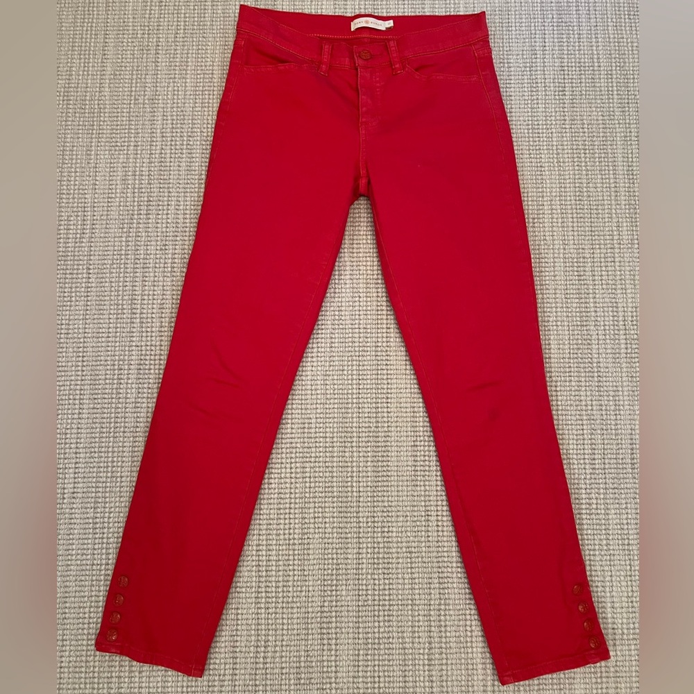 Tory Burch Red Jeans